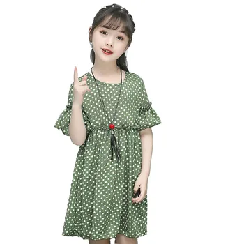 

Girls Dress Summer Short Sleeve 2019 New Style Summer Baby Dress Female Baby Dot Children Princess Dresses Baby Girls Clothes