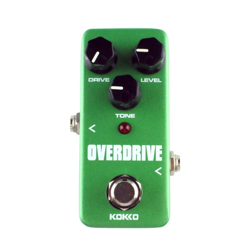 

HLBY KoKKo Mini Vintage Overdrive Guitar Effect Pedal Guitarra Overdrive Booster High-Power Tube Overload Guitar Stompbox-FOD3