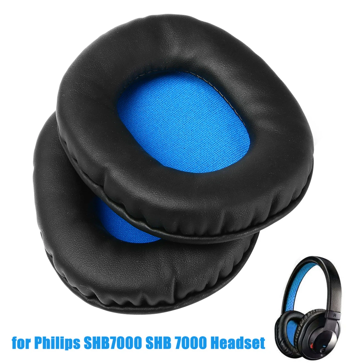 

New Arrival 1Pair Dedicated Replacement Ear Pads Cushion For Philips SHB7000 SHB 7000 Headphones