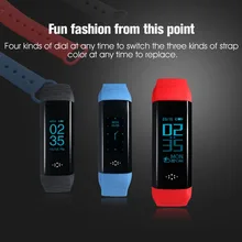 M2S smart bluetooth браслет Heart Rate крови Давление крови кислородом Monitor Группа фитнес-трекер часы Touchpad OLED