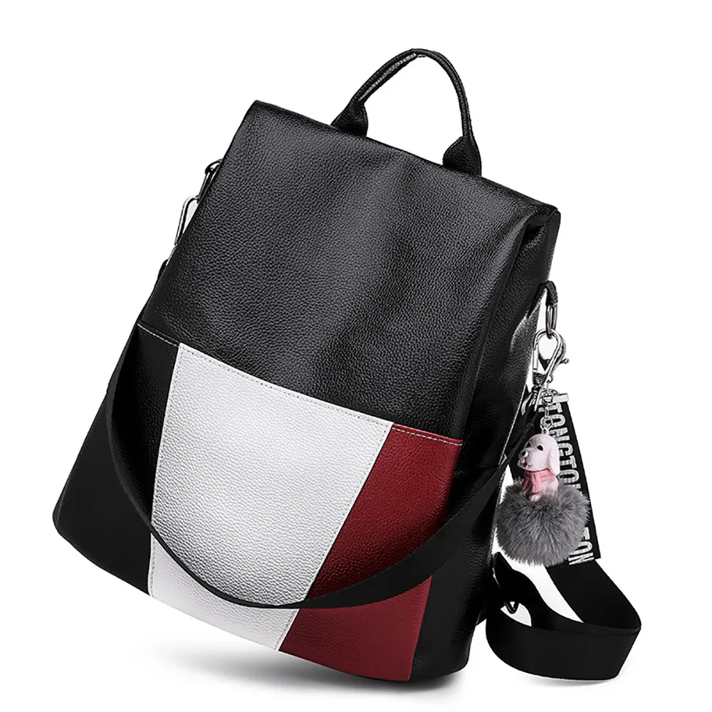 OCARDIAN рюкзак из искусственной кожи с защитой от краж, Большой Вместительный женский рюкзак для путешествий, черный рюкзак mochila feminina, 2Nov. 6