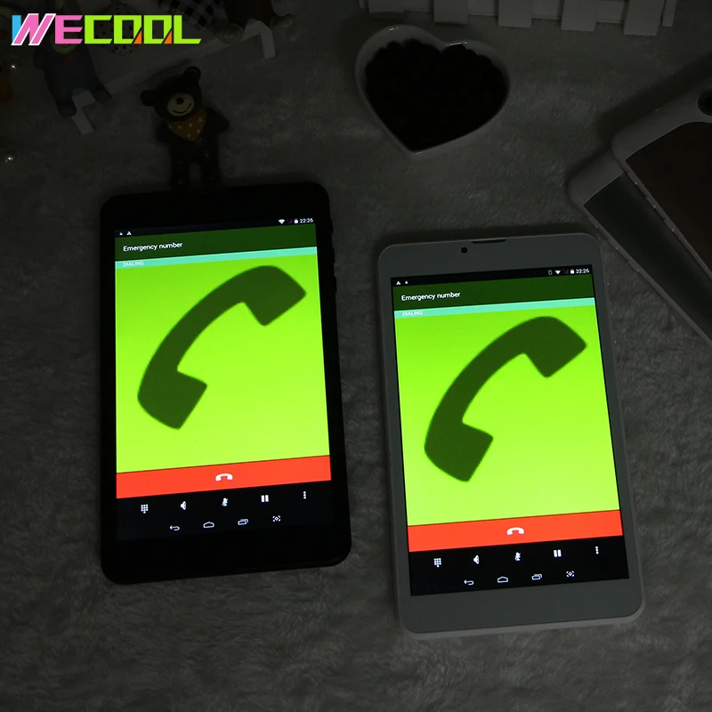 Wecool 7 дюймов Android 3G Phablet с IPS 1024x600 Разрешение 8 ГБ 4 ядра Dual SIM GPS перейдите FM радио