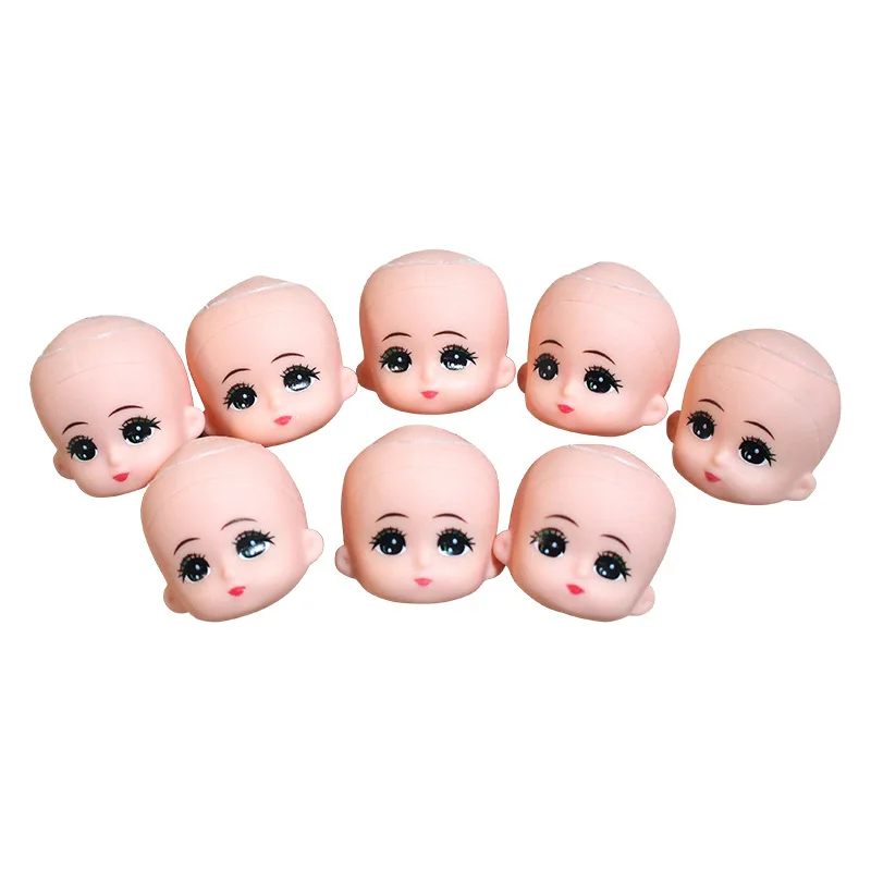 Специальные аксессуары для тканых кукол голова куклы большой глаз Kawaii портрет