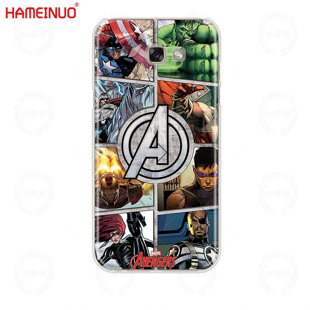 HAMEINUO супергероев Marvel сотового телефона чехол КРЫШКА ДЛЯ samsung Galaxy A3 A310 A5 A510 A7 A8 A9 - Цвет: 60712