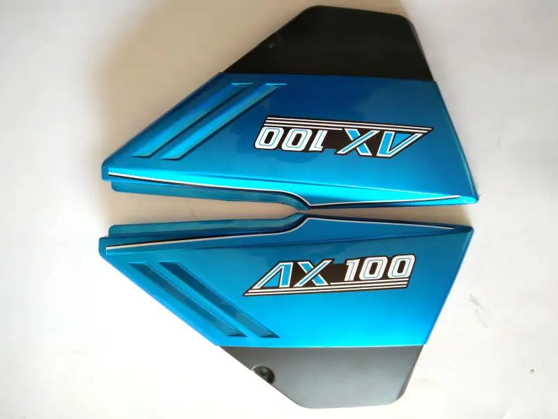 

NEW motorcycle AX100 fender edge fuel tank side cover panel / battery protect cover for Suzuki 100cc AX 100 plastic frame parts