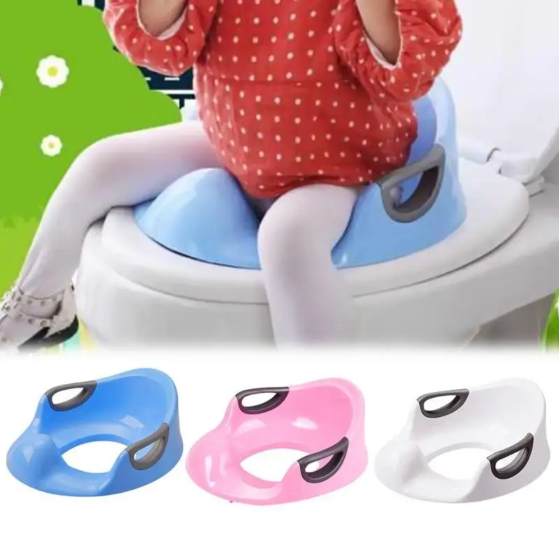 Детские горшок для туалета обучающий безопасное сиденье портативный подкладка для унитаза круг крышка ребенок мультфильм сидеть Pad