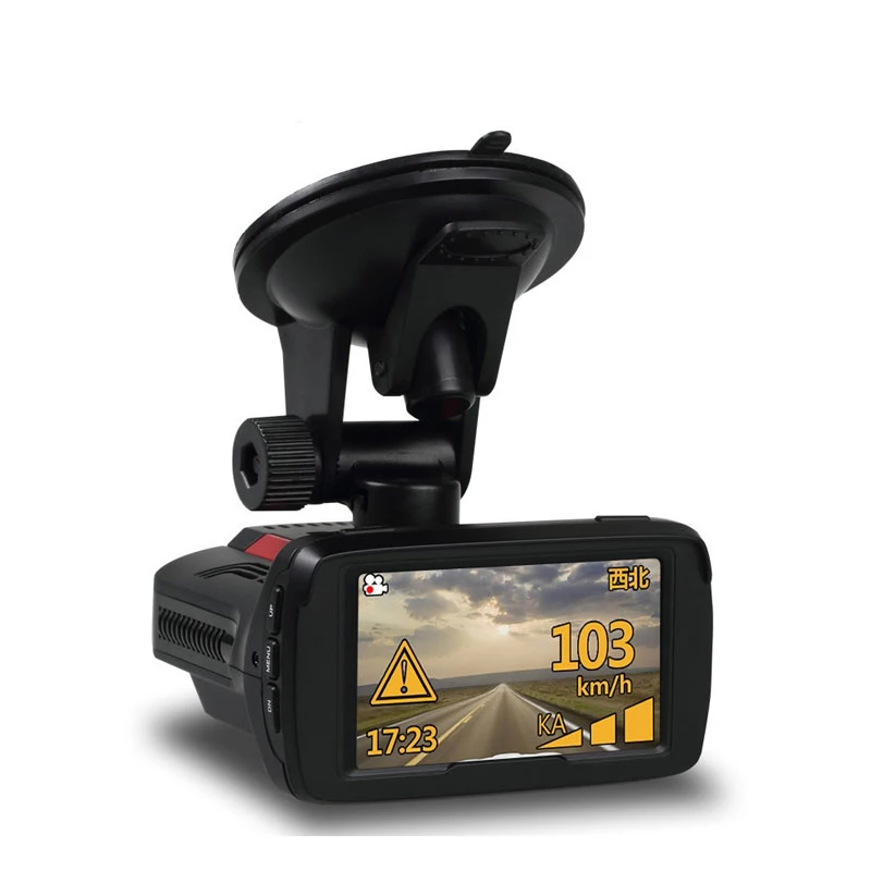 

3 In 1 Car-detector Camera 2.7" Full HD 1080p WDR Speedcam Anti Radar Detectors Dash Cam Car DVR Radar Detector GPS