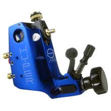 Профессиональная Цифровая ручная Перманентная роторная тату-машина синего цвета