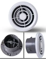 Premintehdw 3 "4" круглый Пластик ABS Air вентиляционная решетка входе и выходе регулируемый