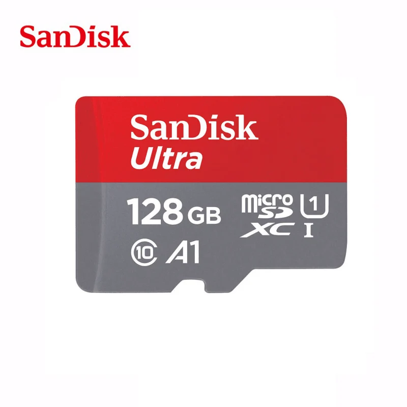 Двойной Флеш-накопитель SanDisk UItra micro SD Card 64 Гб 128 200 256GB класса 10 32GB карты памяти microsd 80 МБ/с. 16 Гб microSDHC cartao de memoria