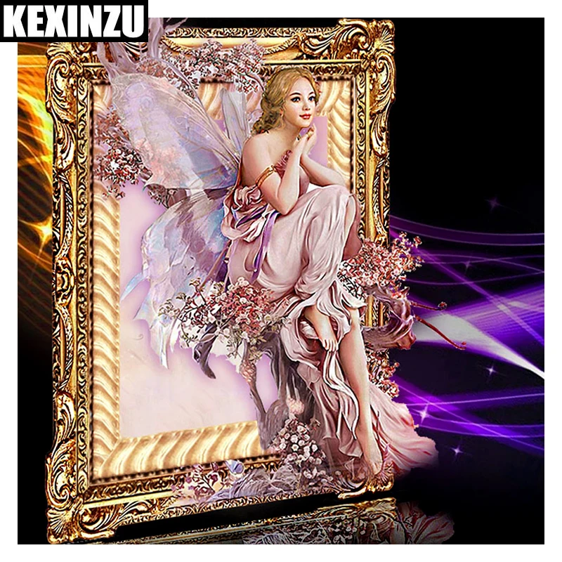 

5d diy full square/round drill needlework diy diamond painting-Elven Maiden-embroidery Mosaic fashion home decoration
