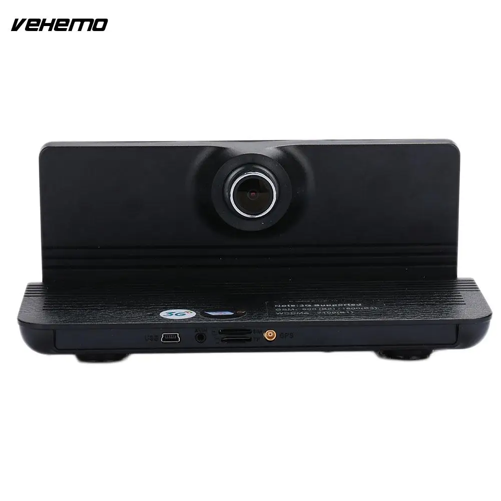  VEHEMO 7 Zoll GPS Navigator HD 1080 P Doppel Kamera DVR Kamera Video Recorder Touchscreen DVD Mit N