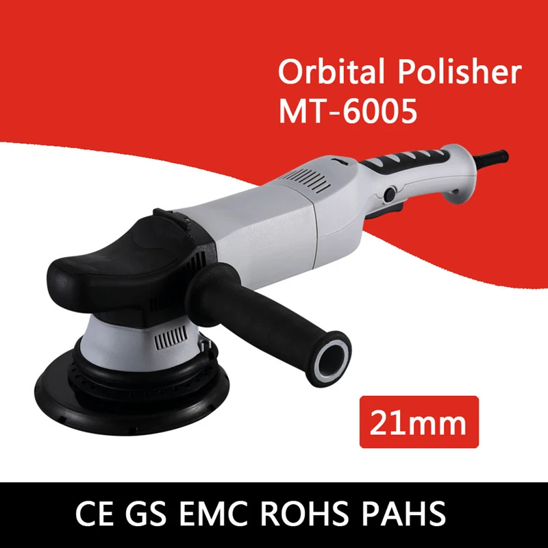  Big Throw thread 21mm Constant Speed dual action DA polisher buffer 810w electric auto car polishin