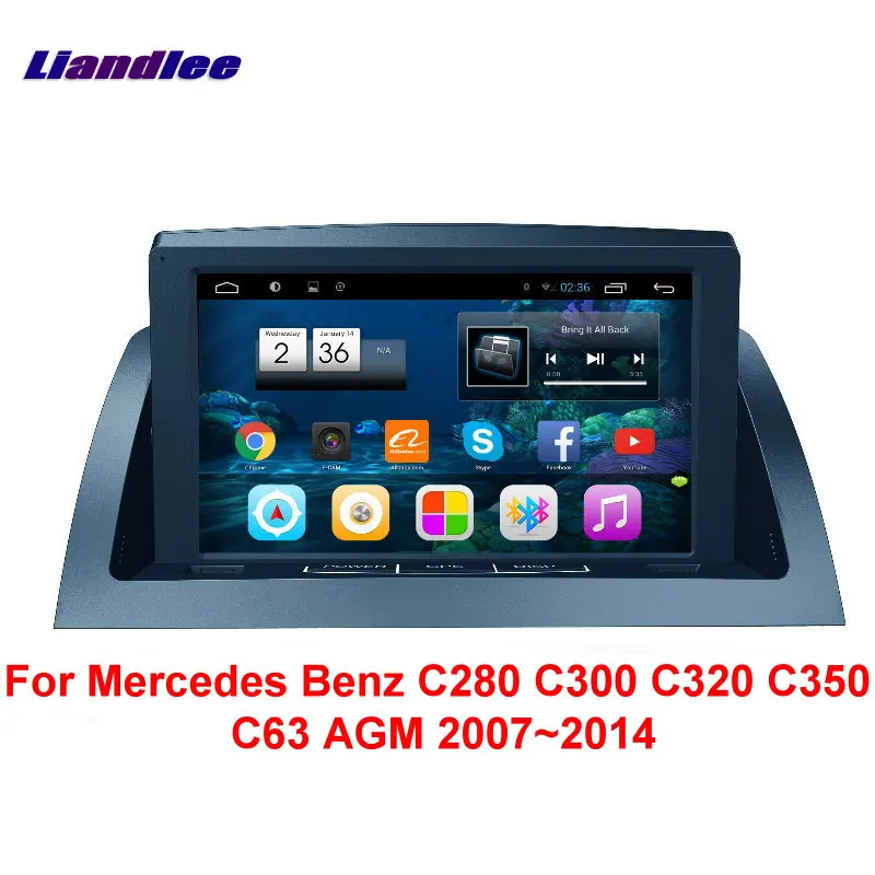 

Liandlee For Mercedes Benz C280 C300 C320 C350 / C63 AGM 2007~2014 Car Android Radio Player GPS NAVI Maps HD Touch Screen TV