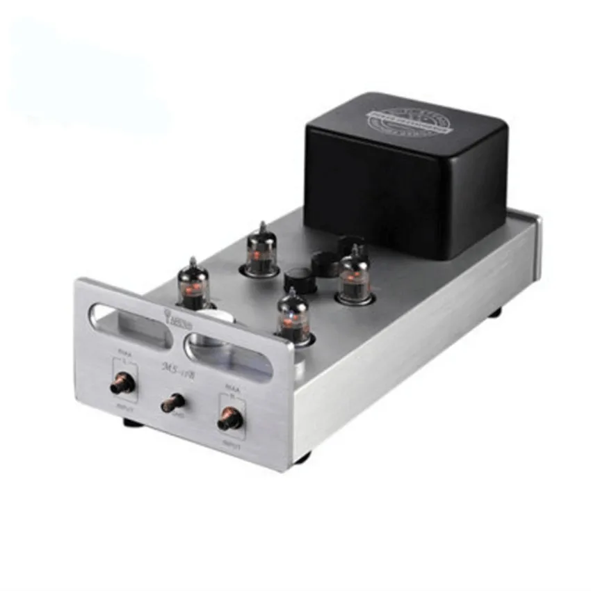 YAQIN MS 12B Tube Phono Stage Pre AMP MM RIAA Turntable HiFi Stereo Pre