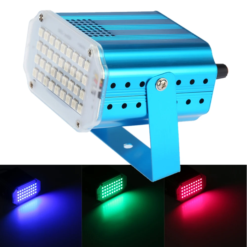 8W 36pcs LEDs RGB Stage Effect Light Voice activated Auto Run