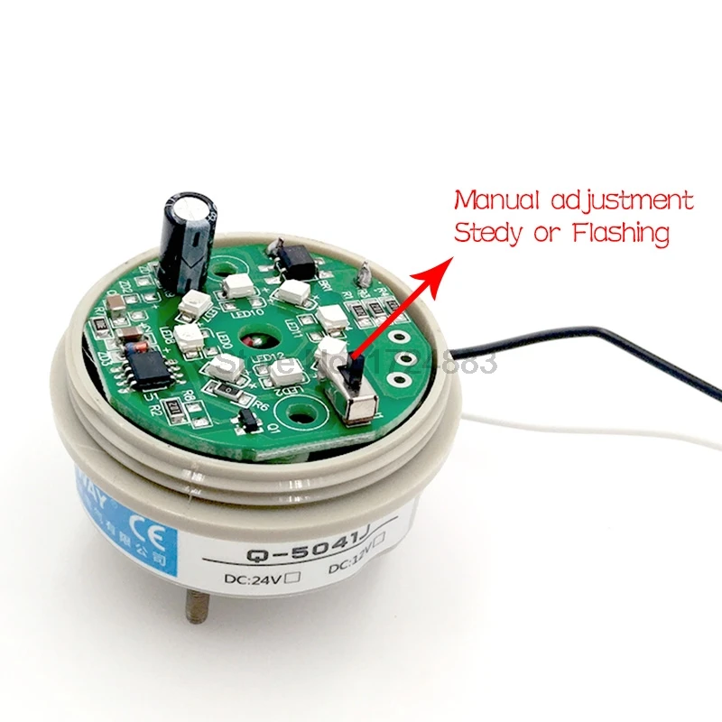 Магнитный зуммер стробоскоп предупреждающий сигнал свет N-5041TJ 12 В 24 В 220 В СВЕТОДИОДНЫЙ Индикатор сигнальная лампа охранная сигнализация