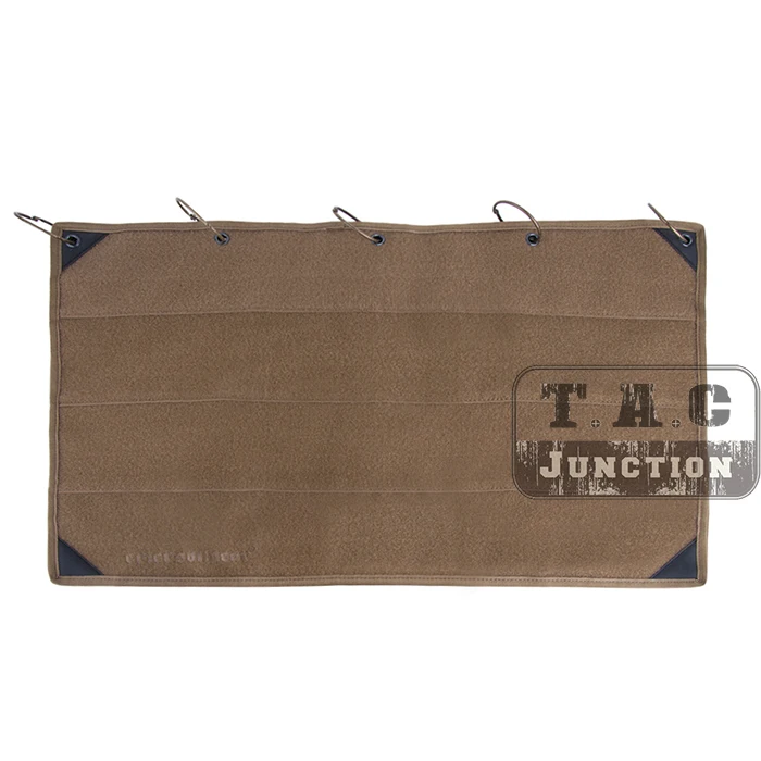 

Emerson Tactical 23"x15" Hanging IFF Morale Patch Collector EmersonGear 4 Page Patches Collection Loop Panel Holder Book
