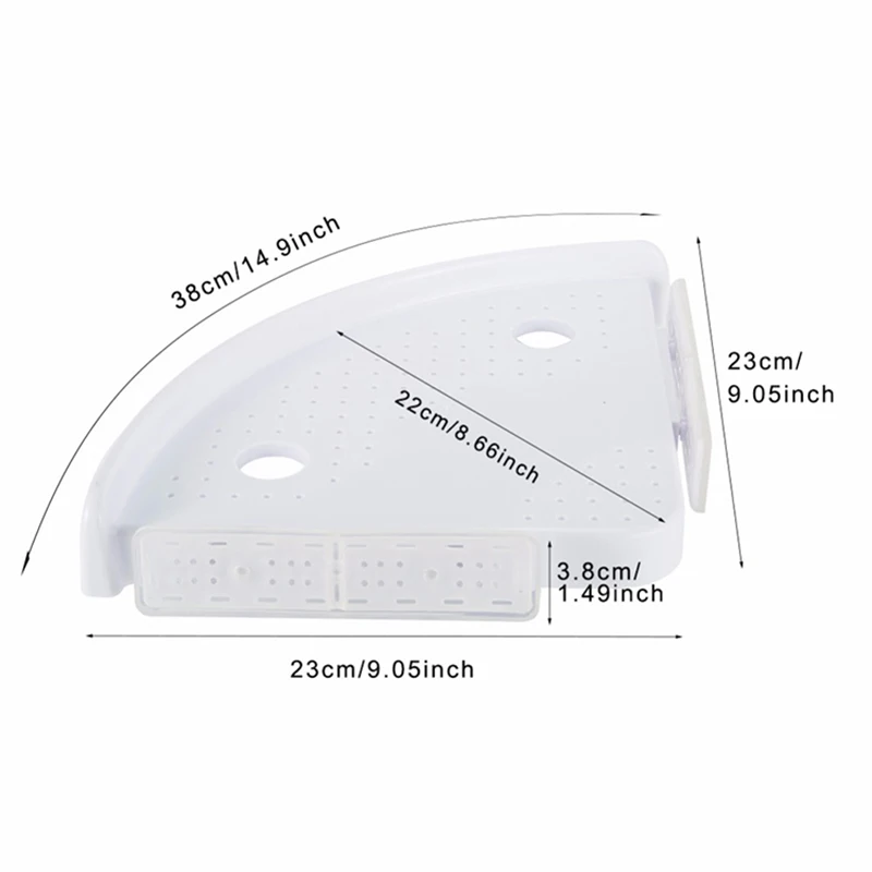 مجموعة أصدقاء الحمام البلاستيك الزاوية تخزين الرف التجميل التخزين المنظم دش رف جدار ل الزاوية المنزل المطبخ الحمام رفوف