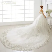 Роскошные свадебные свадебное платье, лиф сердечком блестящая подвеска С кристалалми и стразами кафедральный собор/Королевский поезд хвост свадебное платье vestito da sposa