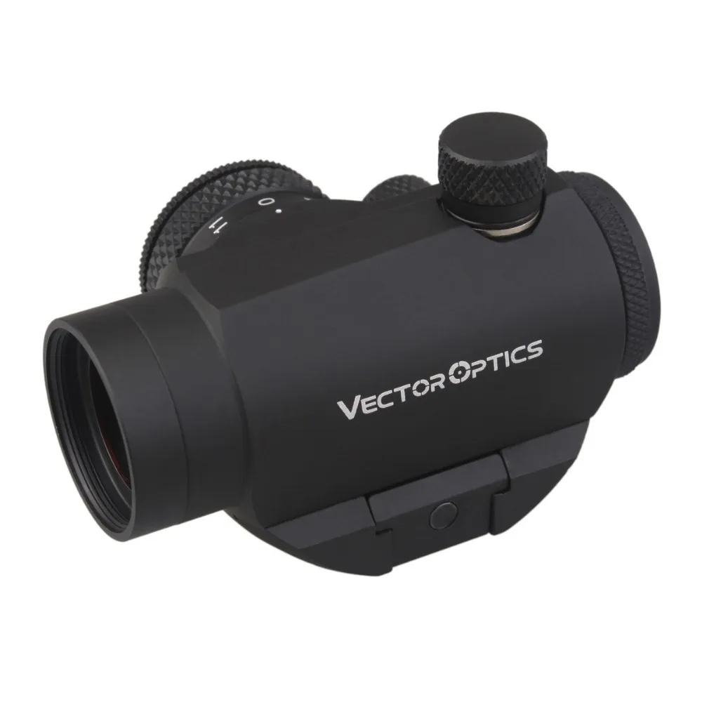 Vector Optics Maverick 1x22 Tactical Compact Red Dot Sight Red Dot Sight Quick Release QD Mount For Real Rifles Handguns Airsoft