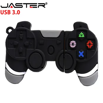 

JASTER Hot sale high speed USB 3.0 flash drive 4GB 8GB 16GB 32GB 64GB cartoon Game handle U Disk wedding photography gift