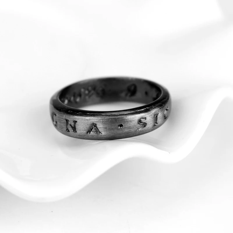 Vintage Punk Men Ring Uncharted 4- A Thief's End Nathan Drake's \