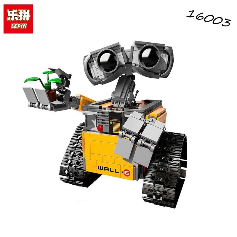 

Lepin 16003 Idea Robot WALL E Educational Building Set Kits Bricks Blocks Bringuedos Compatitable legoing 21303 Children Toys