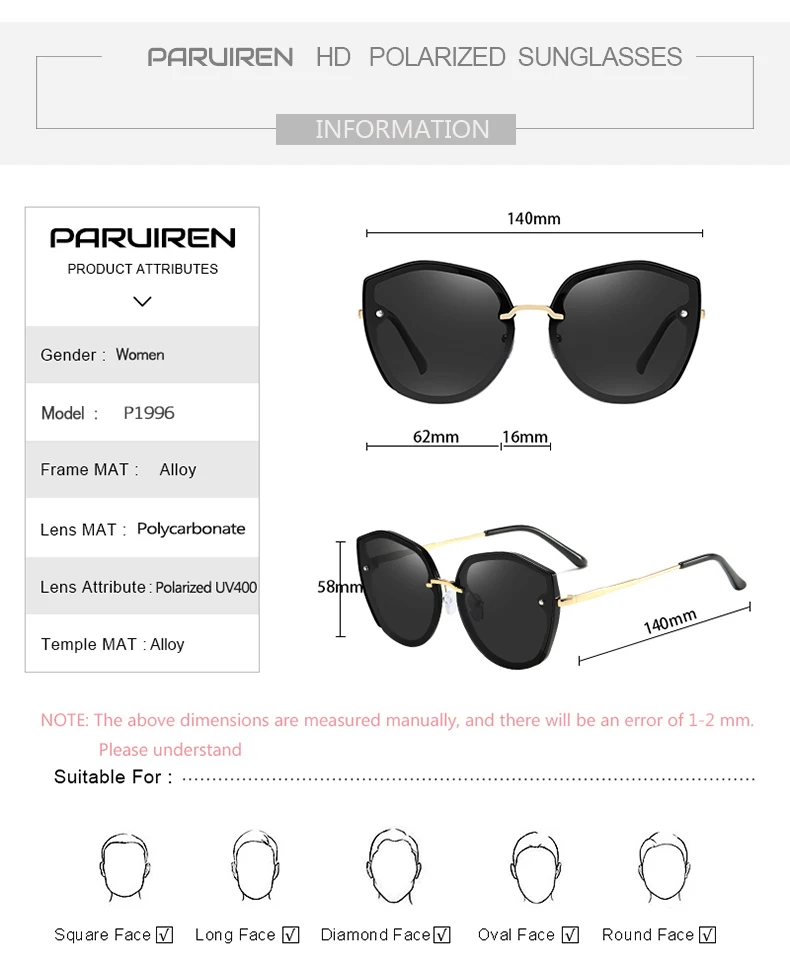 Fashion Brand Designer Sunglasses Women 3
