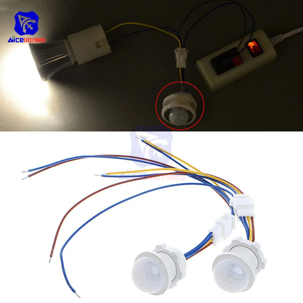 100 V-240 V 50Hz движения PIR Сенсор переключатель ИК инфракрасный человеческого тела индукционные Сенсор светильник Управление модуль детектора Сенсор