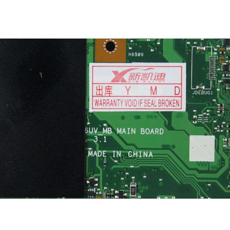 X556UJ اللوحة I7-6500U 4 GB RAM GT920/GT930 DDR3 فتحات ل ASUS X556U F556U A556U K556U اللوحة المحمول X556UJ اللوحة