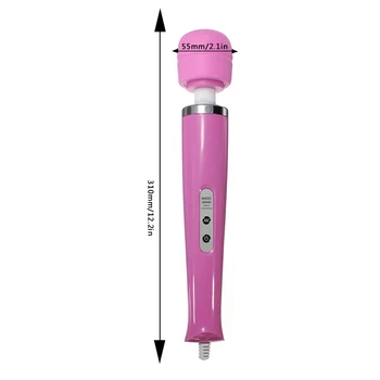 Big 10 Speeds Magic Wand Massager Big Magic Wand Massage Stick AV Vibrators Sexy Clit Vibrator Sex Toys For Women Masturbation 4