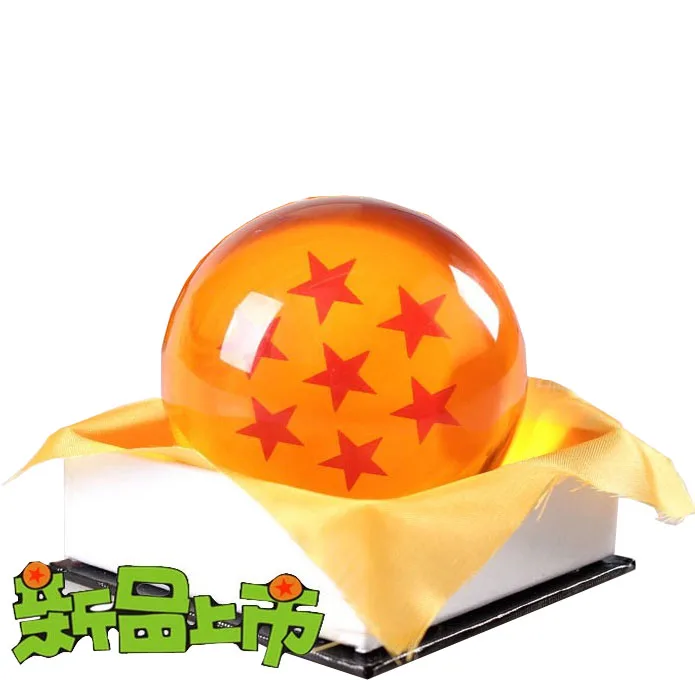 Dragonball Z 7 5 см хрустальный шар акриловый реплики 1 звезды Коллекционные вещи