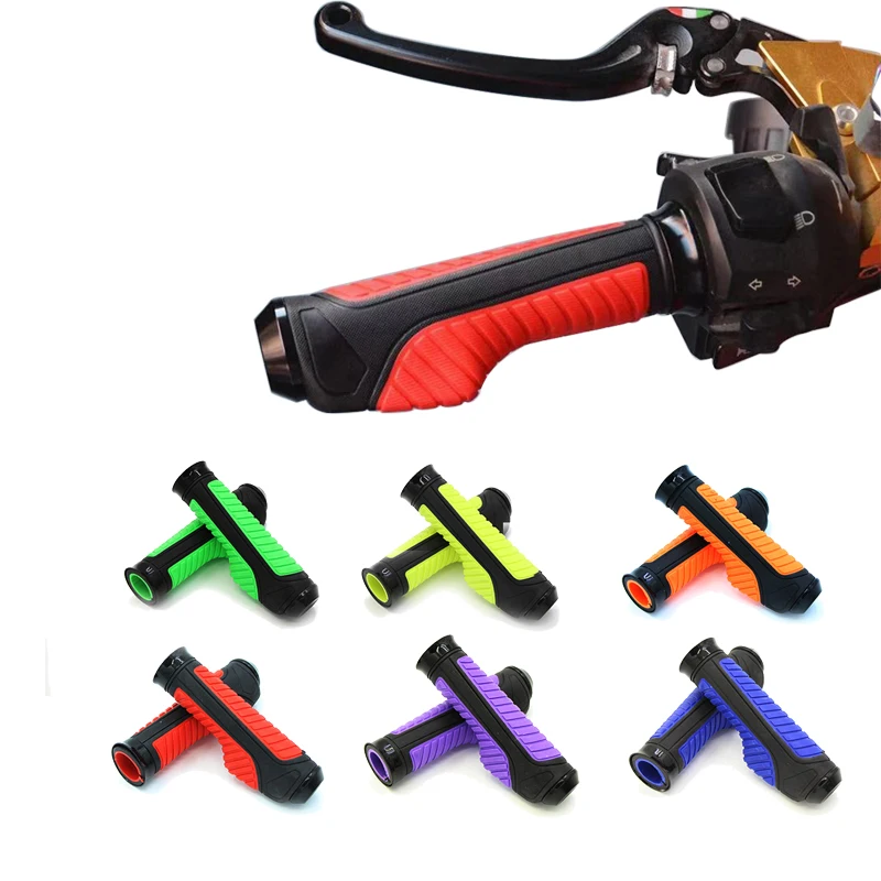 

7 colors available scooter motorcycle handle bar grips for ATV Off-road KTM dirt pit bike handelbar motocross grips