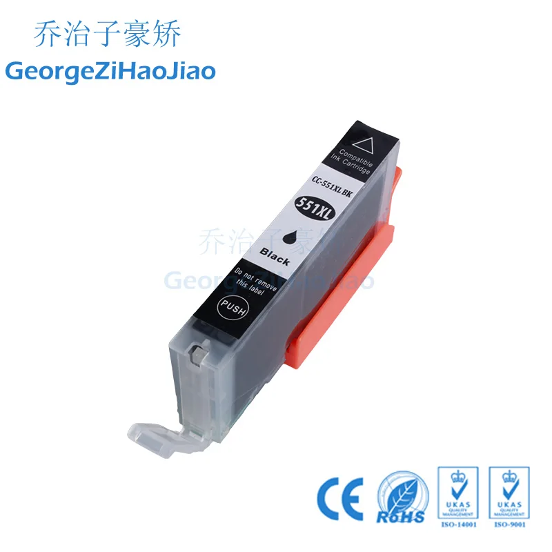 550XL 4 шт. PBKCMY совместимый для cannon принтерам PIXMA ip7250 8750 MG5450 MX725 MX925 MG6450 MG5550 IX6850 MG5650