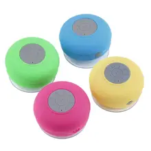 Новое поступление водонепроницаемый силиконовый микрофон без рук беспроводной Bluetooth MP3 плеер Автомобильный Динамик душевая колонна для ванной комнаты динамик