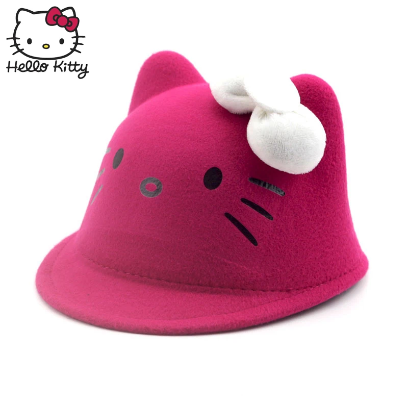 Baby Summer Hats Cap Cartoon Cat Cute 