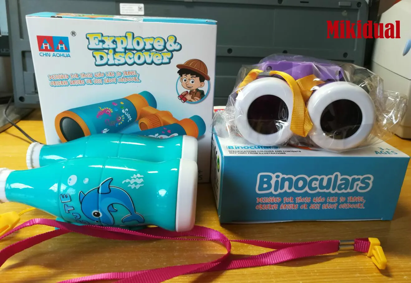 Kawaii труба Телескоп для детей HD австрийский горизонт колы бутылка Expore &amp discover 6X