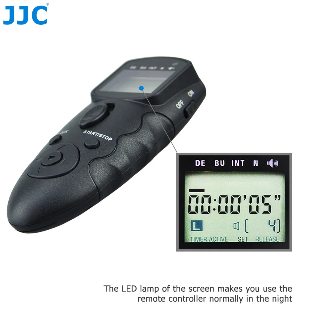 JJC DSLR IR Infrared Timer Remote for SONY with Remote Interface and IR Receiver A58 NEX-3NL A7/ A7R/ A7S/ A3000 /A5000