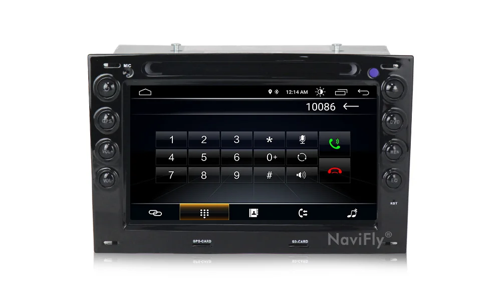 Sale NaviFly 2 Din Car DVD Radio player for Renault Megane 2 2003-2010 Android 8.1 Multimedia GPS navigation HD FM stereo Head Unit 15