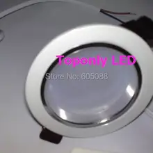 Горячая " 8 Вт потолочные встраиваемые SMD СВЕТОДИОДНЫЙ локальный светильник с отверстиями dia80mm мини круглый шкаф лампа AC100-240v CE& ROHS 10 шт./партия