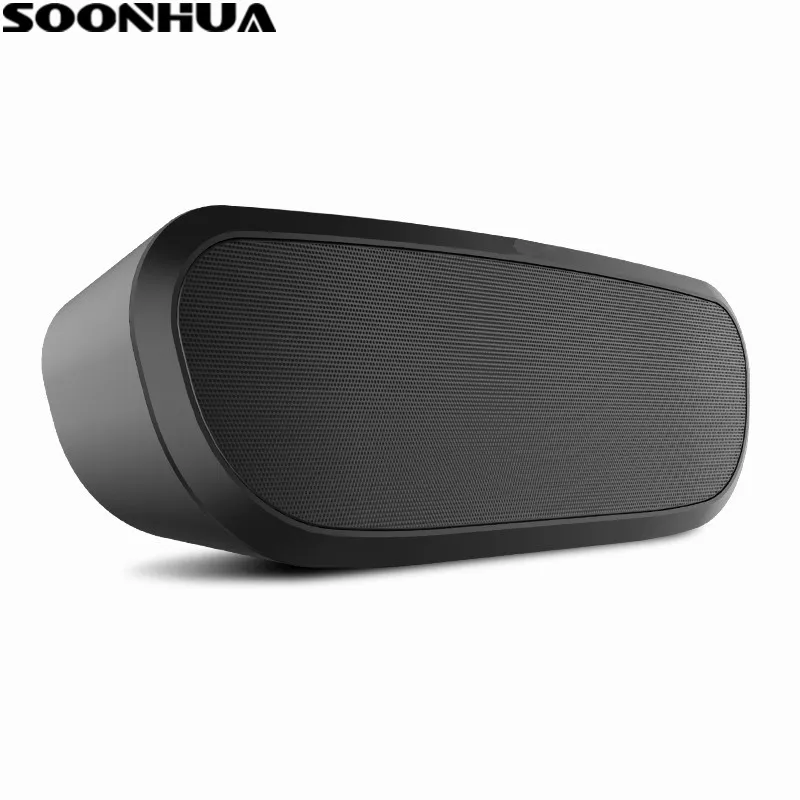 Soonhua Mini Bluetooth Динамик Портативный Беспроводной стерео Динамик звук Системы 3D музыка объемного Поддержка TF карты U диск играет