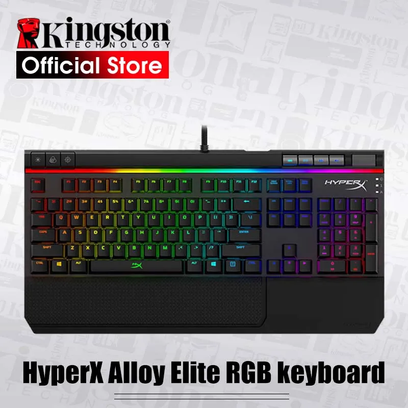 Игровая механическая клавиатура Kingston HyperX сплав Elite Edition для электронных видов