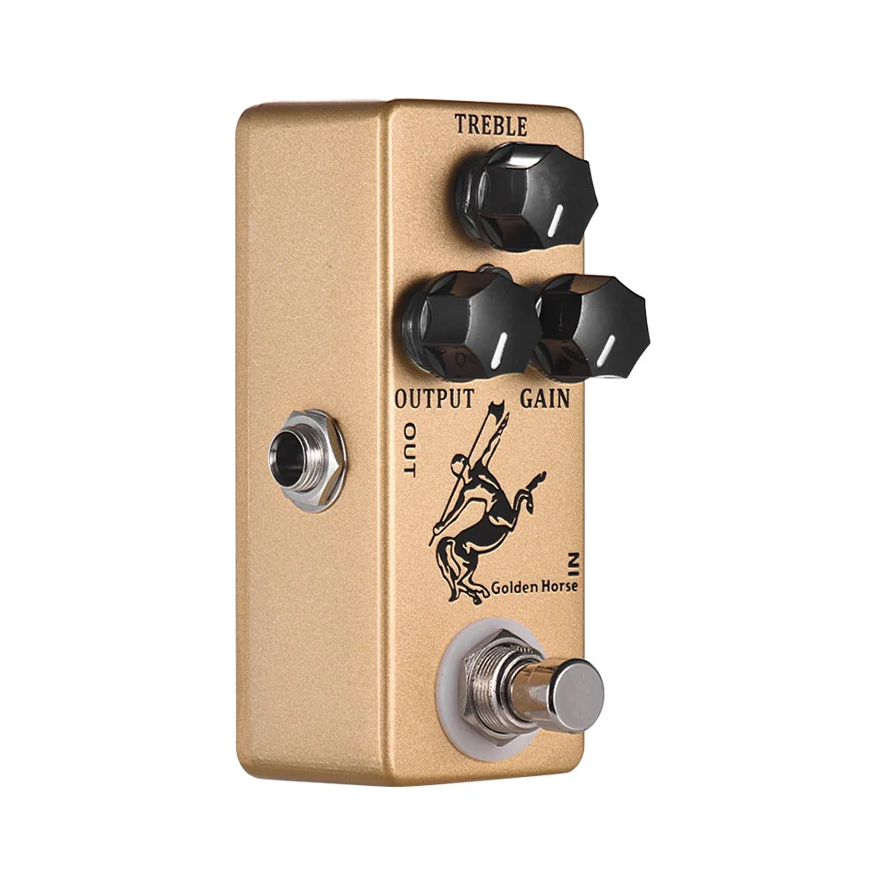 MOSKY Golden Horse Guitar Effect Pedal Overdrive Guitar Pedal Full Metal Shell True Bypass Guitar Parts & Accessories -