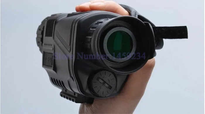 Óculos de Visão Fotos de Vídeo para a Caça Askco Poderoso Digital Monocular Visão Noturna Infravermelha Telescópio Pode Tirar 5x40 9 infravermelha telescópio óculos de visão noturna pode