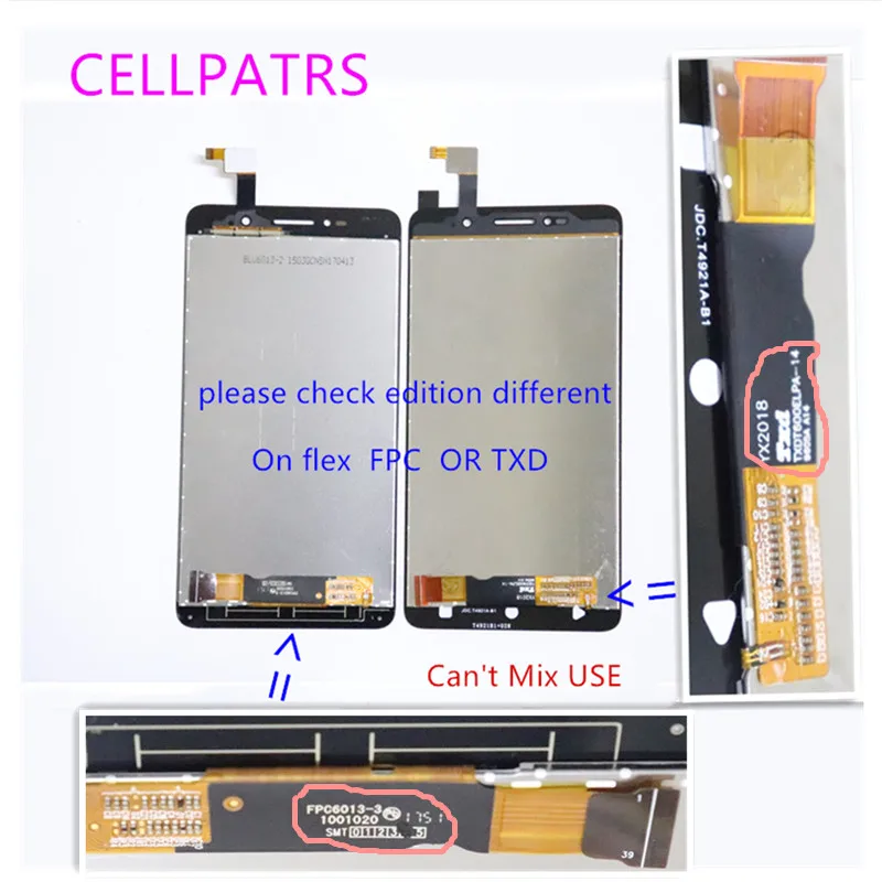 

6.0 inch LCD with touchscreen For Alcatel one touch Pixi 4 3G 8050D 8050 OT-8050D OT8050 8050X display+Touch Screen Assembly
