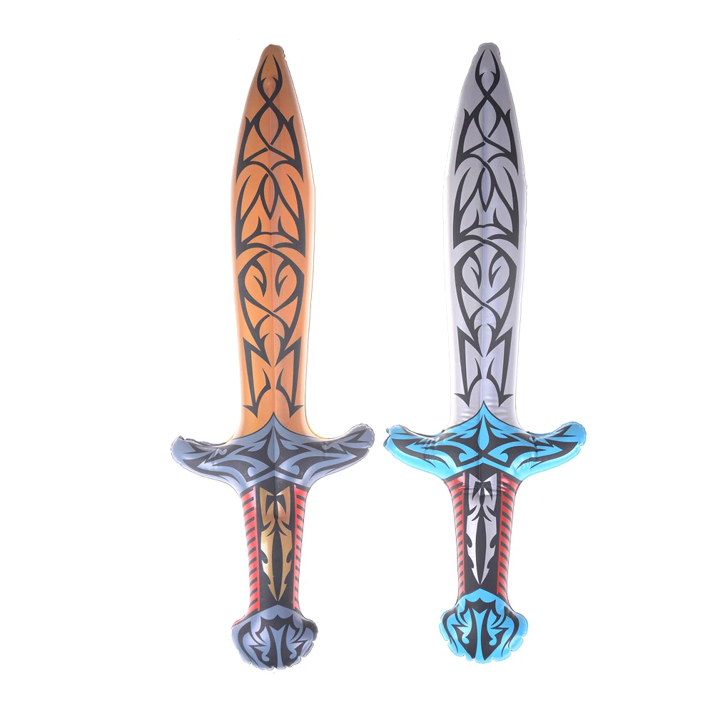

Hot 1PC Inflatble Toy Props Inflatable Swords Kids Children Garden Yard Toy Gift