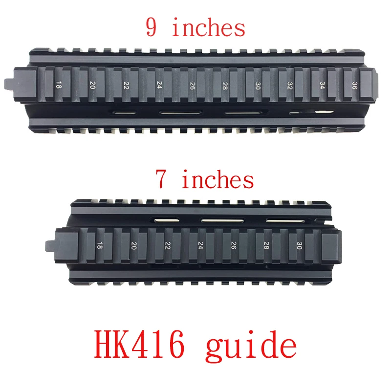 AK Uncle Gel Blaster Metal Handgurd LDT HK416 2 5 поколение bump CNC стандартный металлический fishbone |