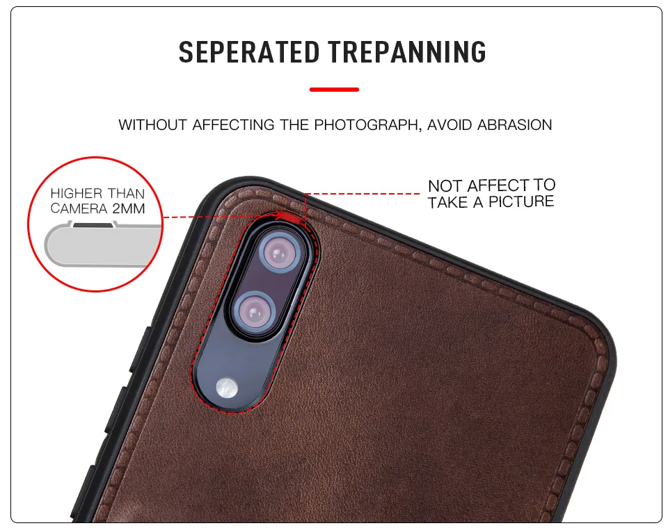 For Huawei P20 Tactile Elegant Genuine Leather Case With Hand Strap Wallet Case For Huawei P20 Back Protective Cover Coque cute huawei phone cases