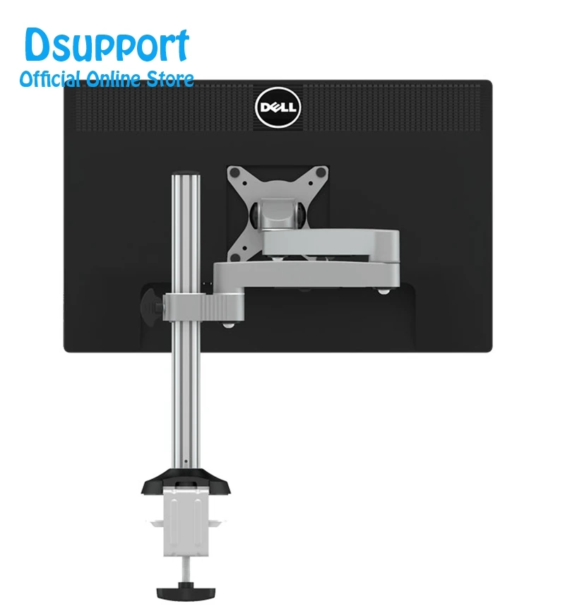  High Quality Aluminum Alloy Free Lifting LED LCD Monitor Holder Table Clamping Full Motion TV Mount